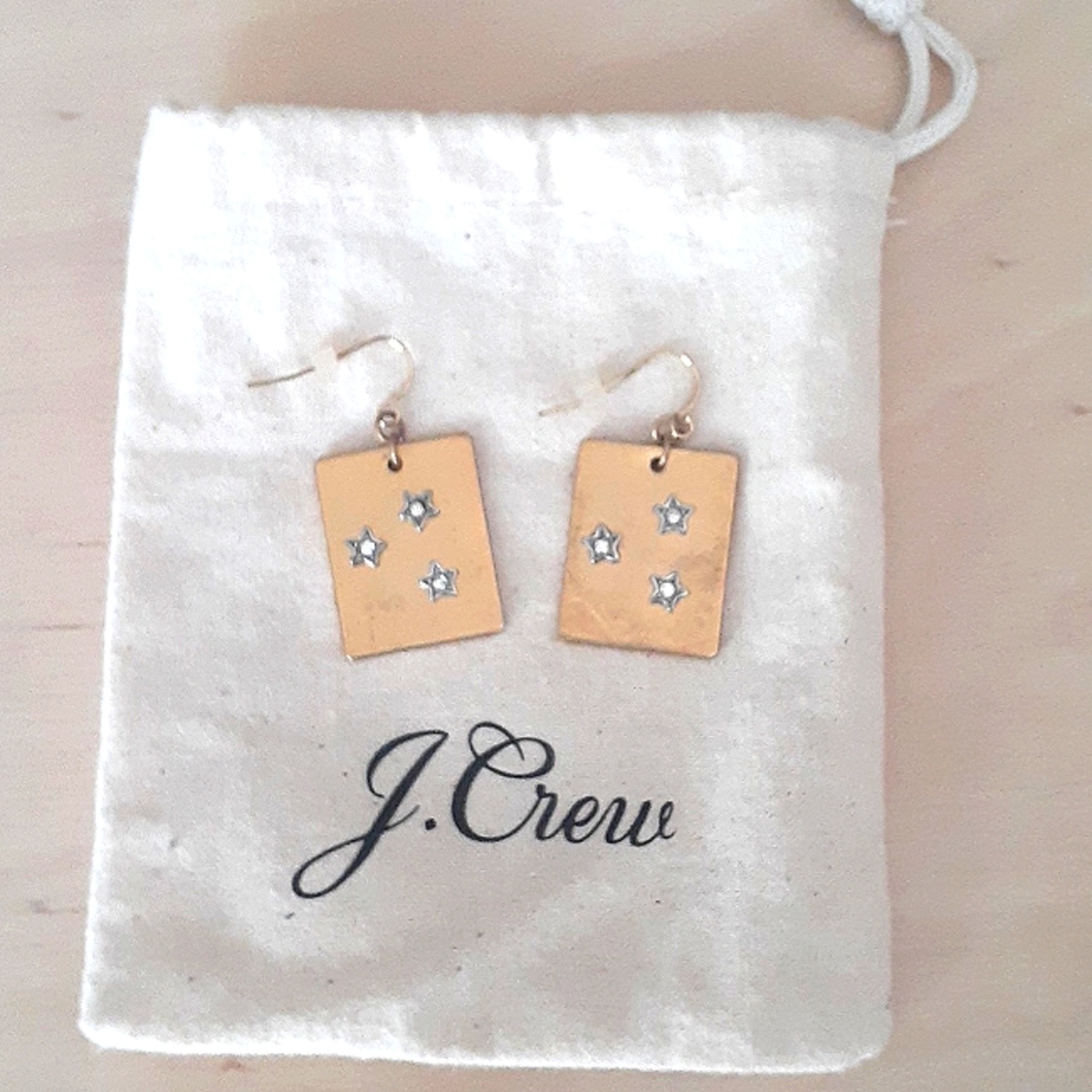 Gold J Crew Earrings
